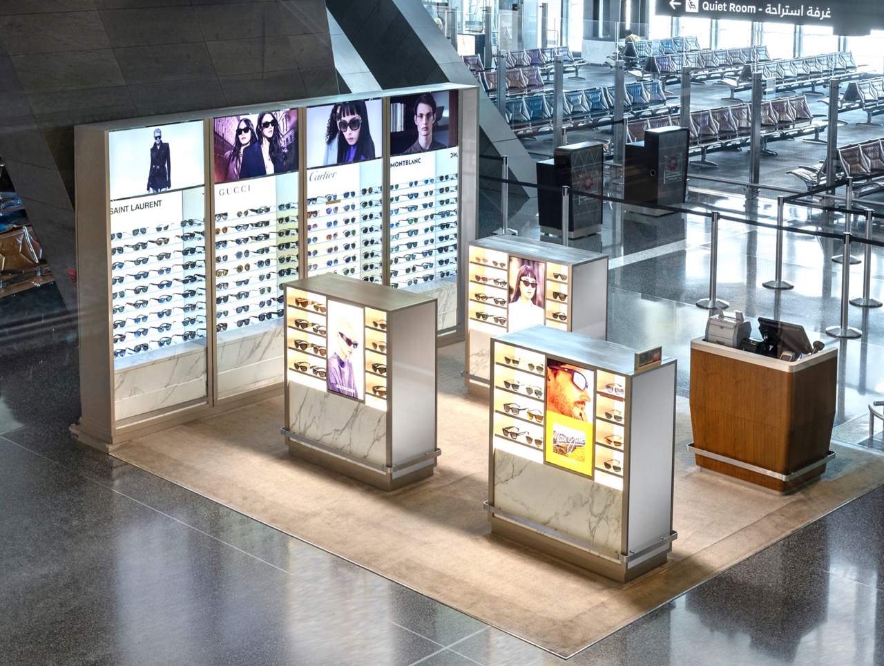 Kering Eyewear and Qatar Duty Free partner to launch first Digital Retail Concept in the Middle East