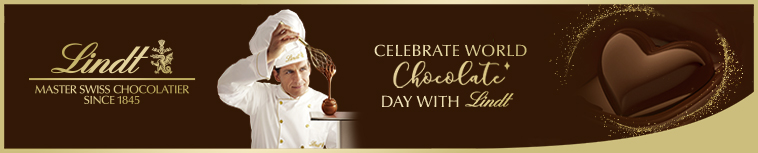Image for Lindt World Chocolate Day July 2024 Top Banner