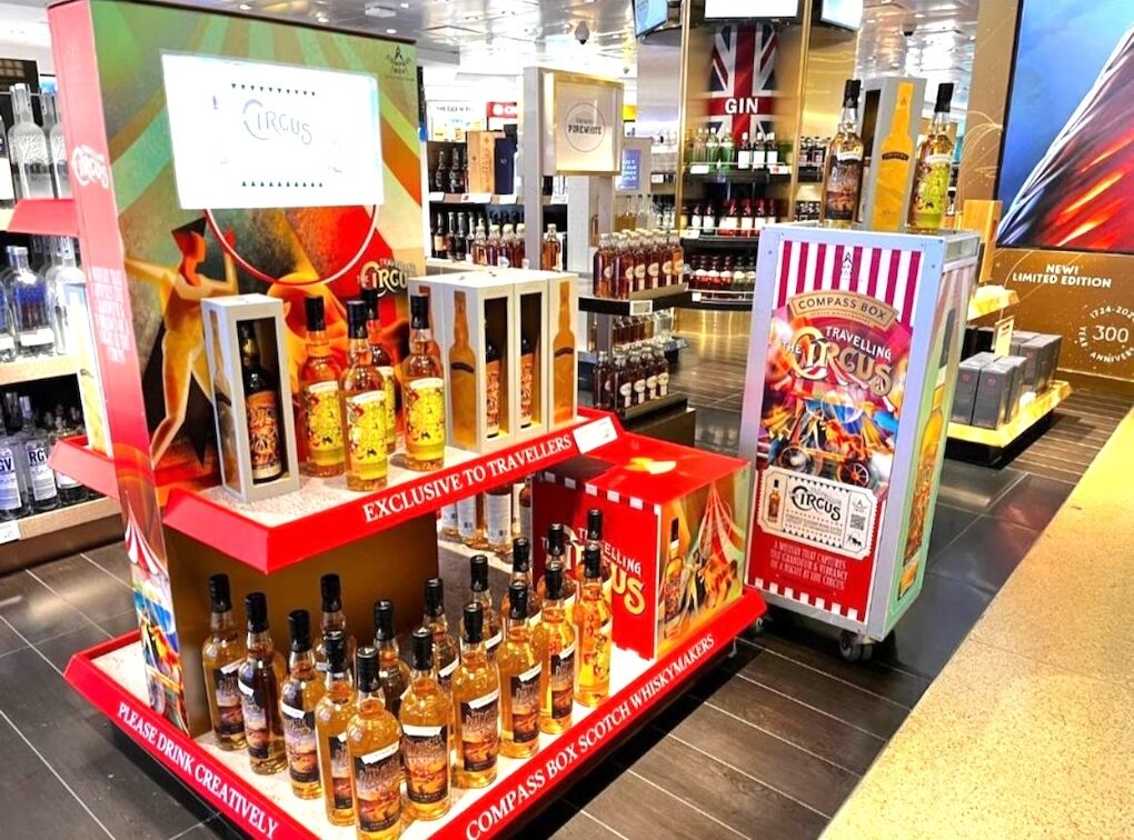 Compass Box brings travel retail-exclusive The Travelling Circus to key North American airports