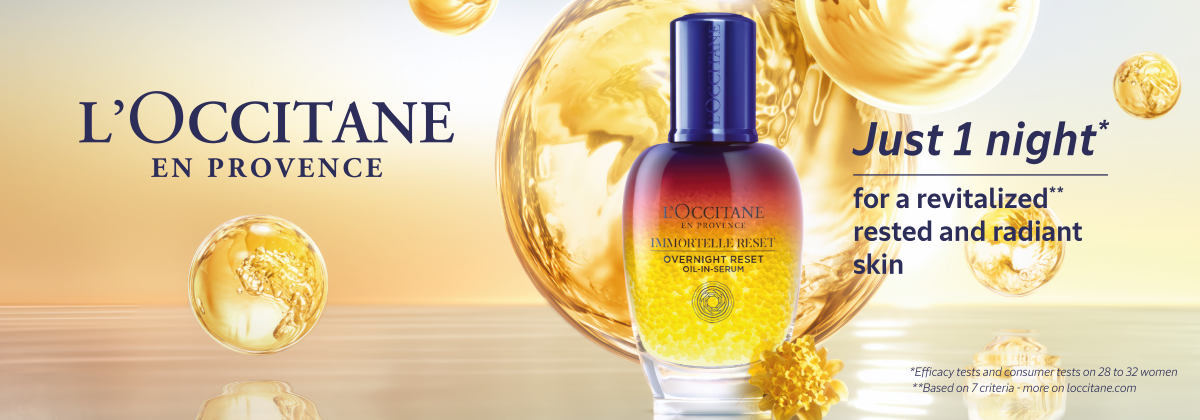 Global relaunch: L'OCCITANE reveals reformulated Immortelle Reset
