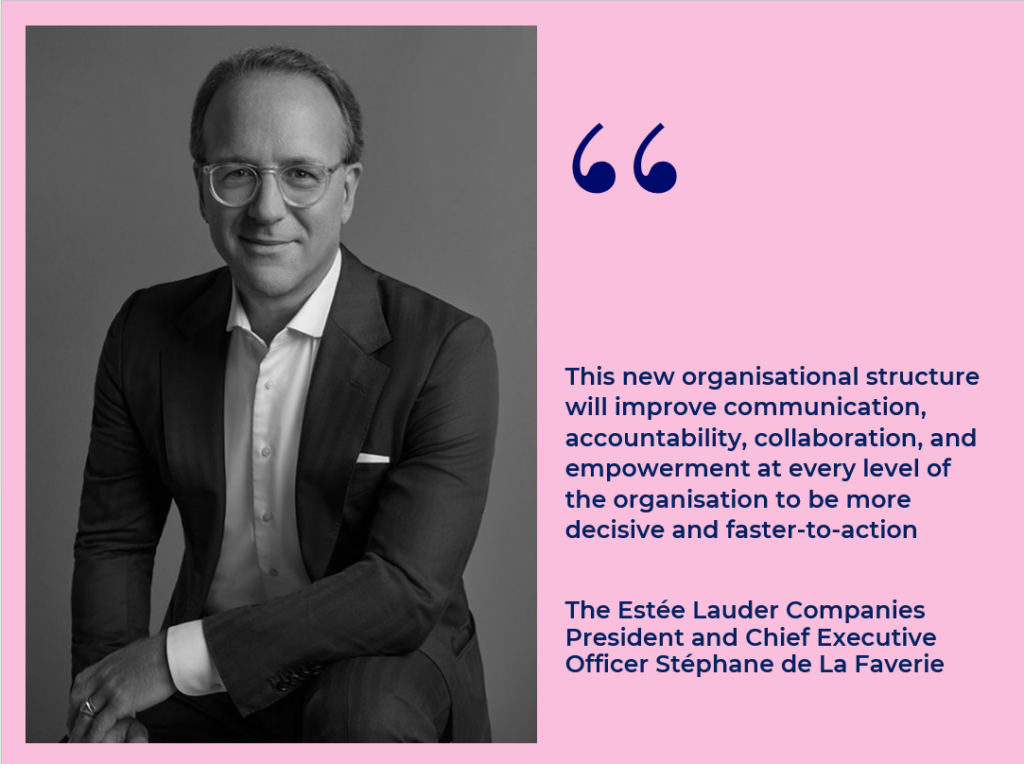 Stephen Rocheford The Estée Lauder Companies unveils sweeping changes to support new ...