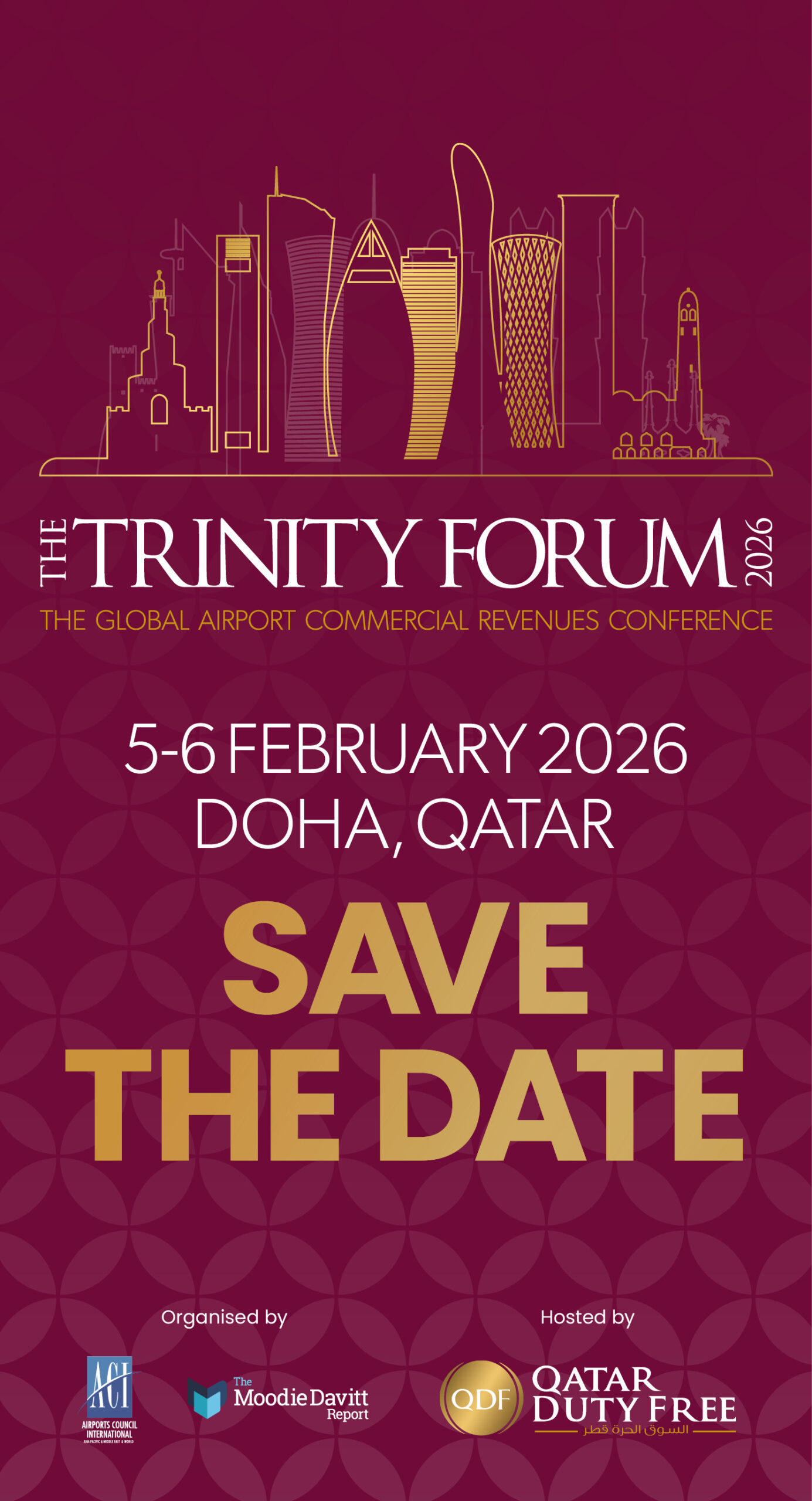 Image for Trinity Forum 2026 Save the Date Skyscraper- New date