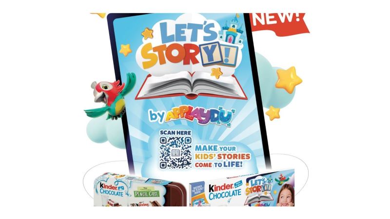 Ferrero celebrates Kinder Let’s Story debut with Moodie Davitt homepage makeover