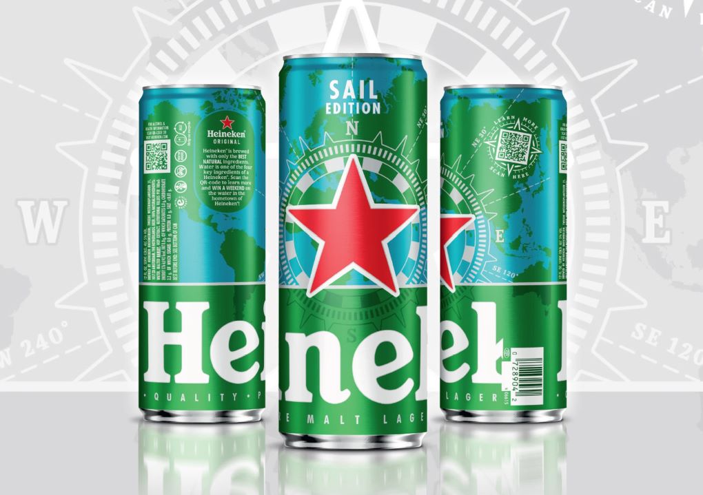 Heineken takes to the waves with two limited-edition can designs to celebrate Sail 2025