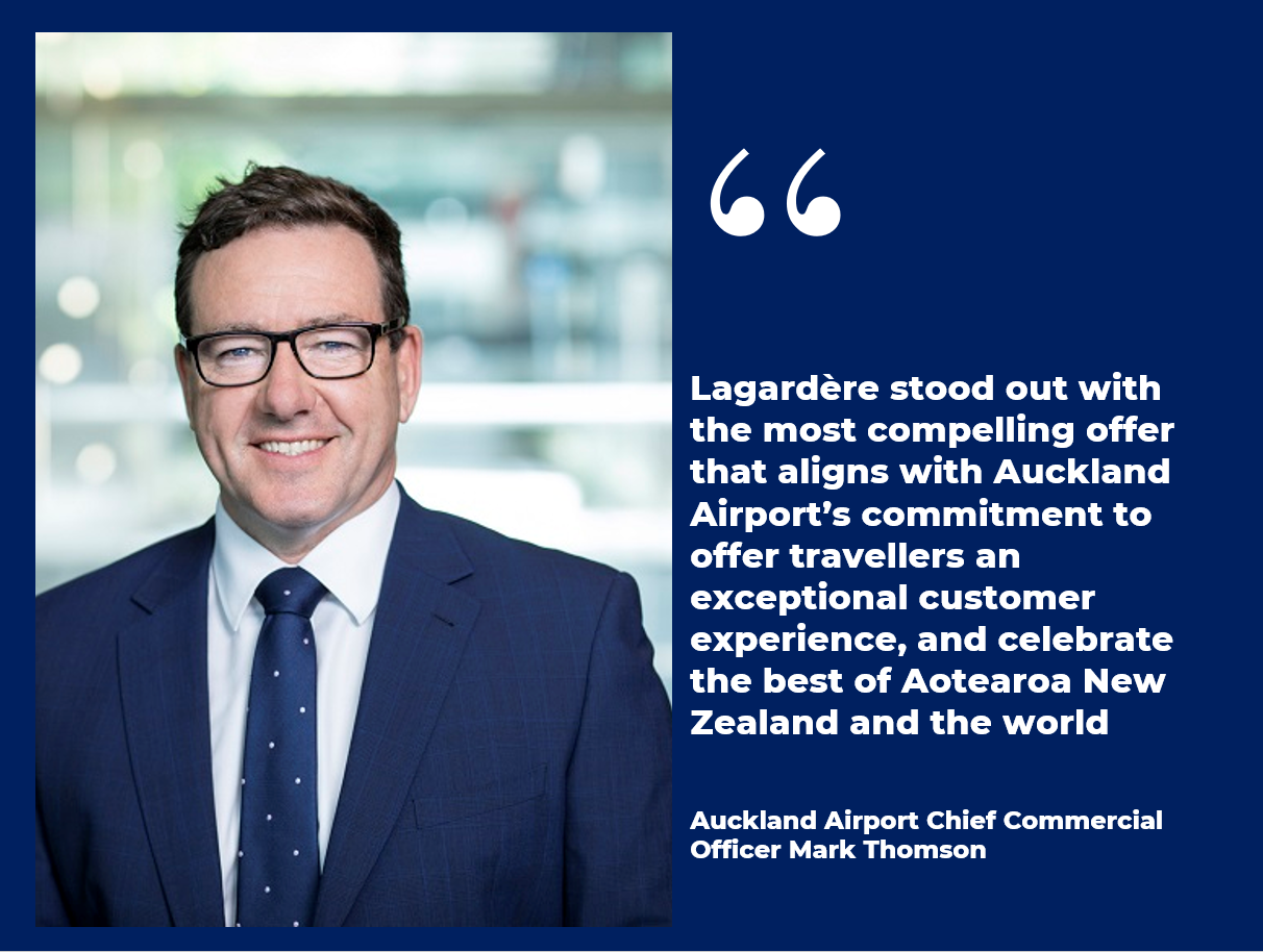 Lagardère Travel Retail snaps up eight-year duty-free contract at Auckland Airport