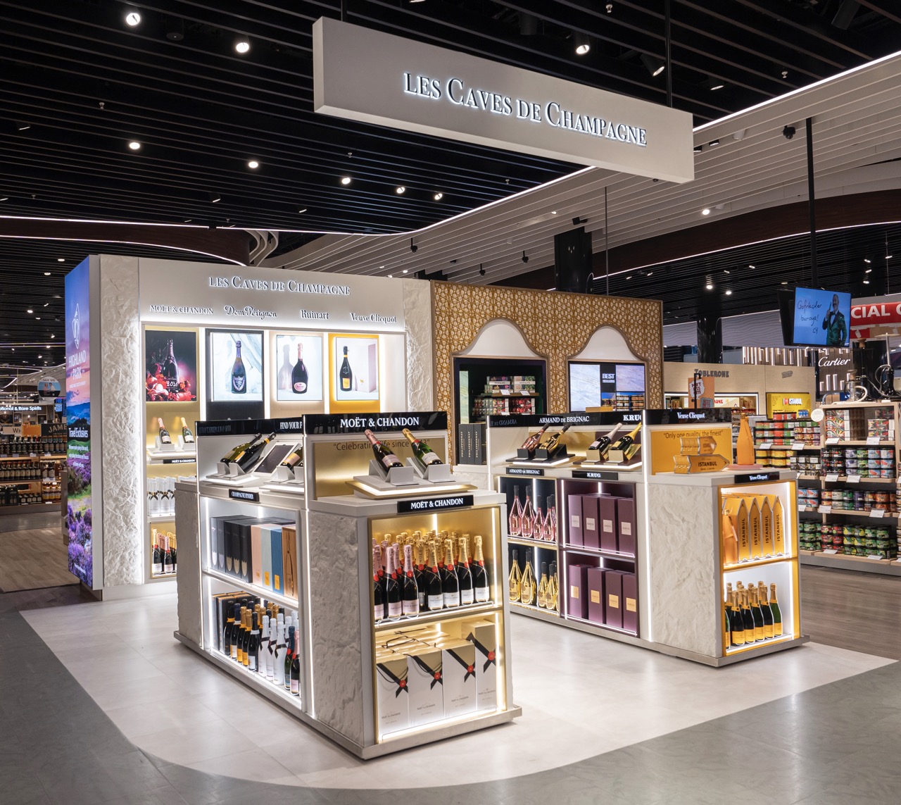 Moët Hennessy, Unifree Duty Free and Heinemann unveil Les Caves de Champagne at Istanbul Airport