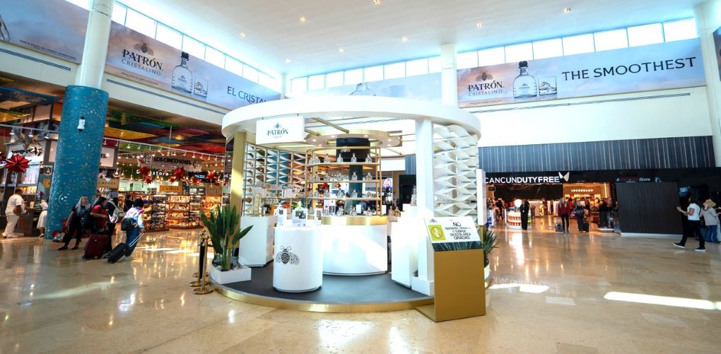 Patrón Cristalino arrives in Americas travel retail with omnichannel campaign at Cancun Airport