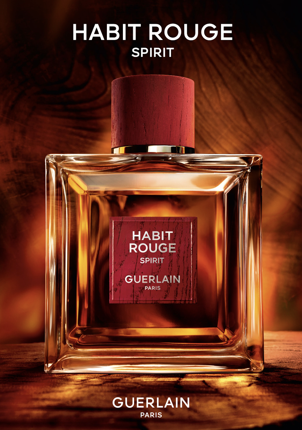 Guerlain marks 60 years of Habit Rouge with oak-barrel-aged