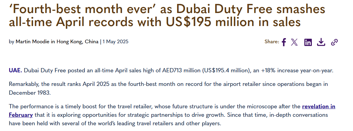 Dubai Duty Free smashes more records with second-highest non-December ...