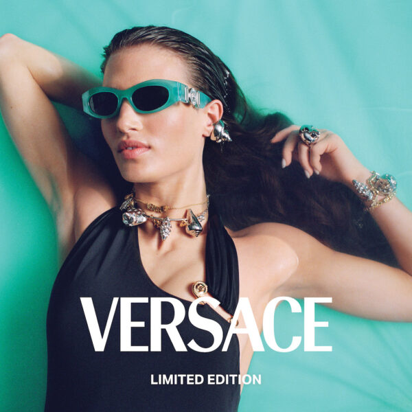 Versace eyewear: трендовые формы и акценты