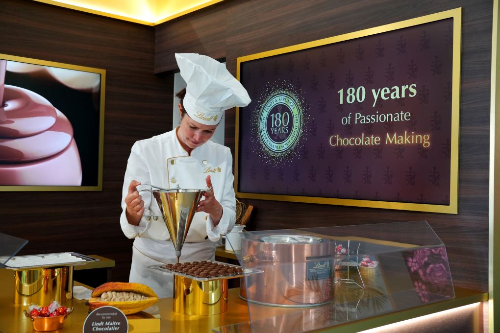 Swiss chocolate artistry takes centre stage as Lindt unveils