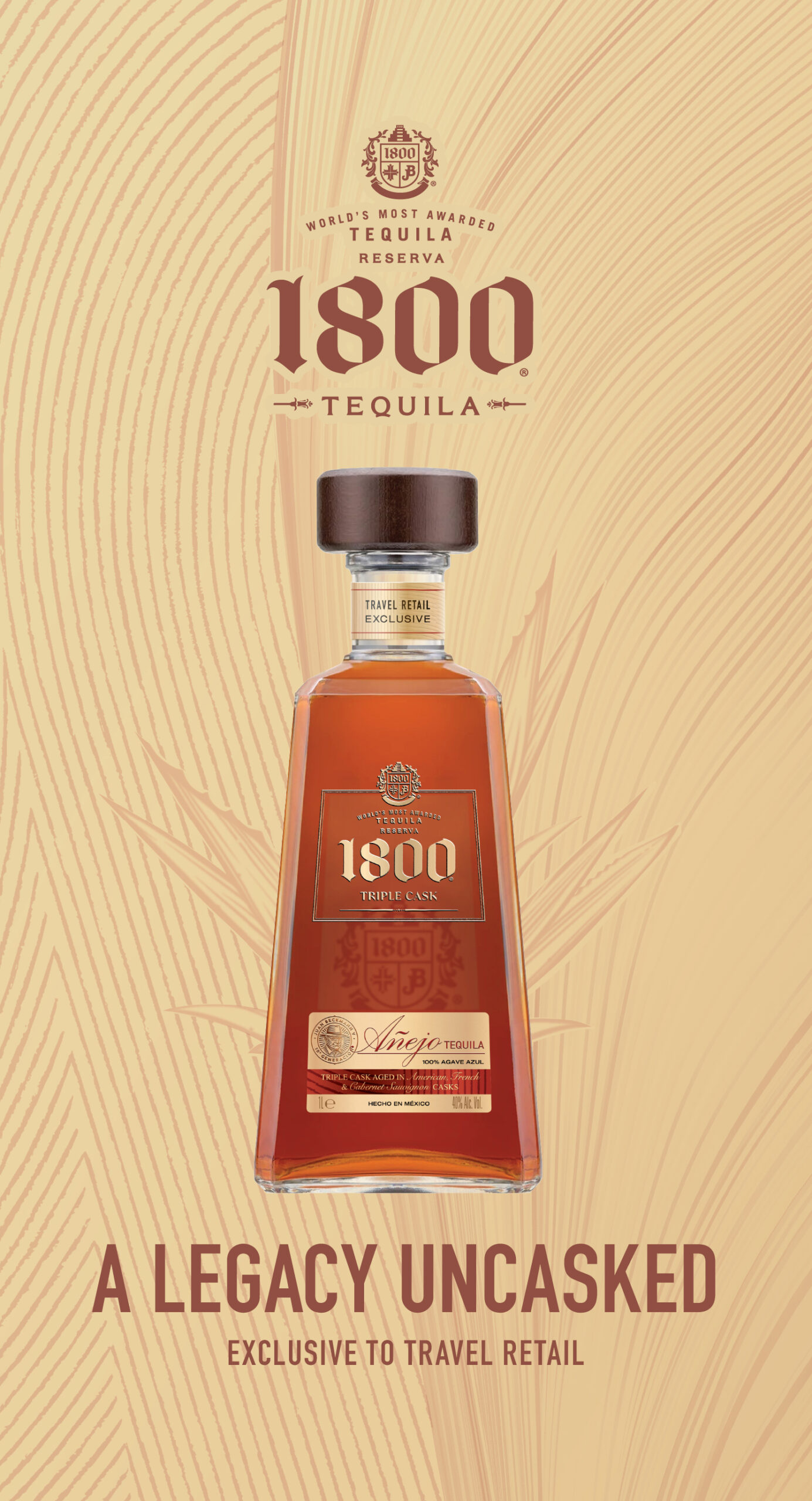 Image for Proximo 1800 TREX Tequila September 2025 Skyscraper 2 October Post Cannes
