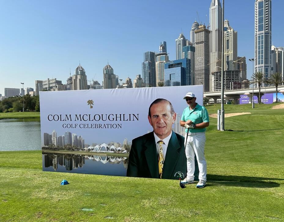 Images of the Day: Colm McLoughlin remembered on the fairways of Dubai ...