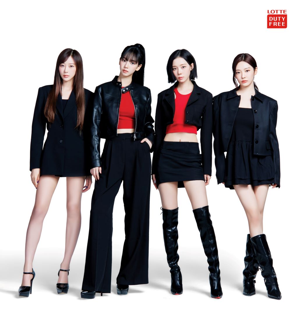 Back in the spotlight: aespa powers Lotte Duty Free's global