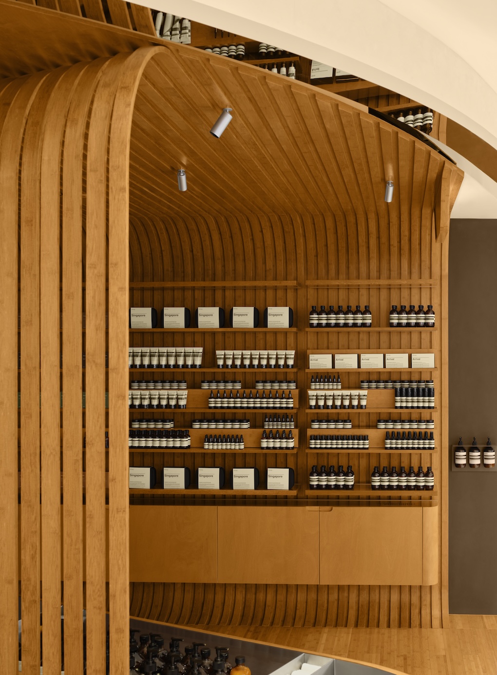 Architecture and nature converge as Aesop lands at Singapore