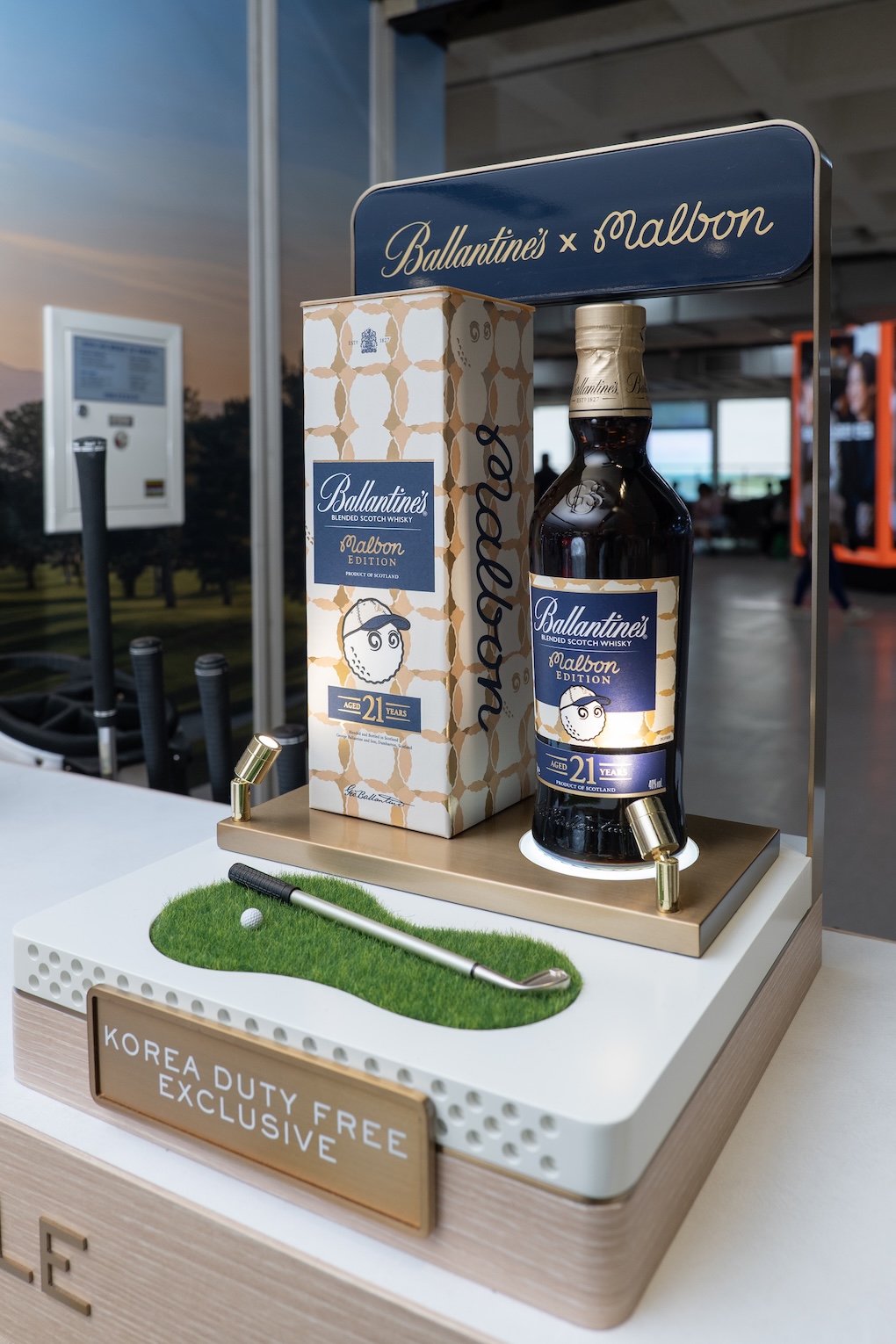 Time Well Spent at the 19th hole' – Ballantine's x Malbon pop-up